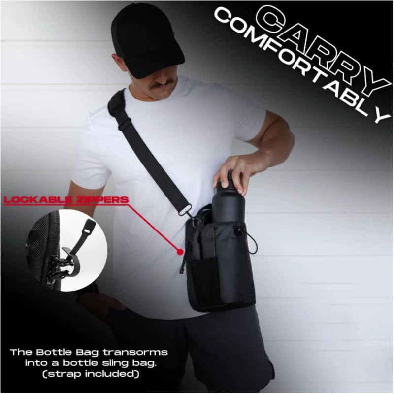 magnetic water bottle bag